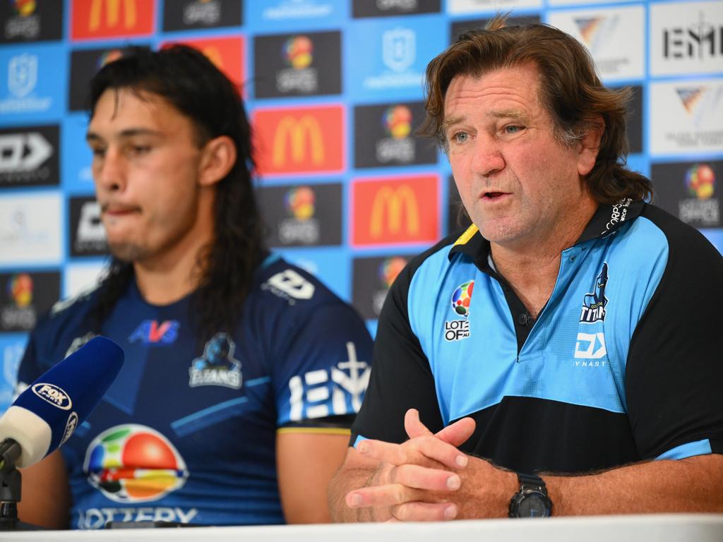 Des Hasler has lost the Titans dressing room. Picture: NRL Photos