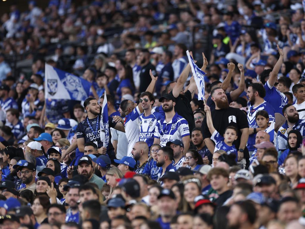 Bulldogs fans have endured two grand final losses - in 2012 and 2014 - since they won the 2004 premiership. Picture: Getty Images