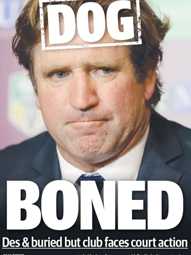 Front page of The Daily Telegraph.