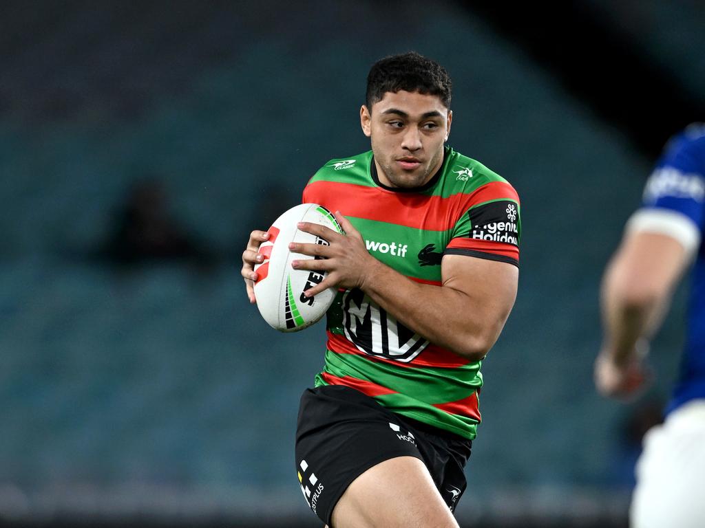 Manly could ease the Rabbitohs problems if Davvy Moale is released to join the Sea Eagles early. But the Sea Eagles also have a tight top-30 roster. Picture: NRL