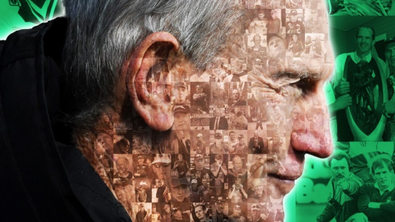 Detail from the Wayne Bennett souvenir poster