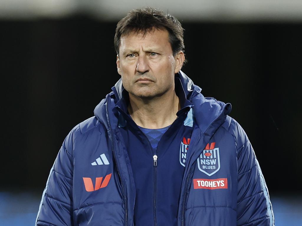 NSW Blues coach Laurie Daley has turned down an offer to join Anthony Seibold’s coaching staff. Picture: Darrian Traynor/Getty Images